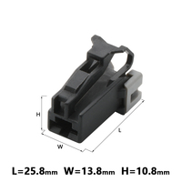 Connecteurs électriques automobiles AMP 6,3 mm 1 broche DJ7016Y-6.3-21 pour Audi, VW, Honda, Toyota, Ford, Mitsubishi