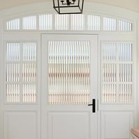 ORON DECO Mattierte PET/PVC Glasfolie Fenster-Sichtschutzfolie 3D Dekorative UV-Blockierende Selbstklebende Aufkleber für Badezimmer