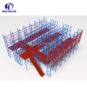 Kho Lưu Trữ Thép Kệ Hệ Thống Kim Loại Tầng Lửng Kệ Công Nghiệp Cấu Trúc Nền Tảng - Product Image 6