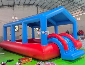 <span class=keywords><strong>Piscine</strong></span> gonflable résistante aux chocs en bâche PVC 0,9 mm, soudée à chaud, sans couture, mobile, <span class=keywords><strong>pour</strong></span> activités estivales - Product Image 2