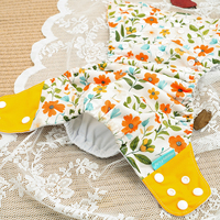 Happy Flute Vente en gros Couches lavables pour bébé réutilisables Écologiques 4 pièces/paquet