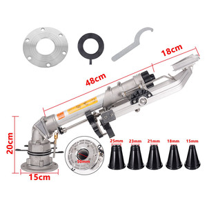 Pistola de Riego con Brazo Oscilante Turbo de 50 Flanges, Alcance de Rociado Largo, <span class=keywords><strong>Aspersor</strong></span> para Jardín, Campos Agrícolas, Riego Agrícola - Product Image 1