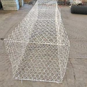 Özelleştirilmiş kolayca monte sıcak daldırma galvanizli taş kafes dokuma PVC kaplı Gabion kutusu nehir bankası için - Product Image 5