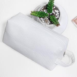Pochette de <span class=keywords><strong>maquillage</strong></span> en gaufre HANFEIZI, sac de voyage pour cosmétiques, cadeaux pour femmes - Product Image 6