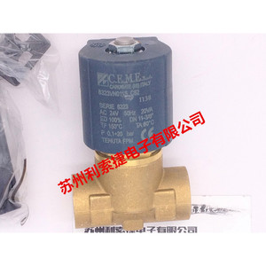 Vanne solénoïde Ceme 8323VN011S02M01R Ac208 240V, raccord fileté, fabrication italienne - Product Image 1