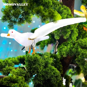Décoration murale suspendue maison jardin événement éclairage spectacle peut mouches fait des sons <span class=keywords><strong>colombe</strong></span> oiseaux lumières LED décoratives - Product Image 1