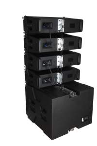 AM208 neodimio dual 8 pulgadas line array altavoz sistema de audio profesional para el rendimiento concierto multifuncional sala de poliurea - Product Image 5