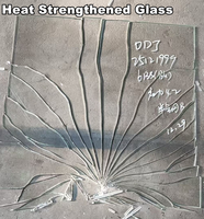 Verre de sécurité entièrement trempé, verre soumis à une procédure de trempage thermique, verre renforcé thermiquement, verre HS, verre HST, 4 mm, 5 mm, 6 mm, 8 mm, 10 mm, 12 mm, 15 mm
