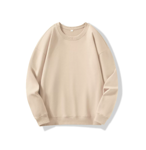 Sweat-shirt décontracté à col rond, en velours épais, personnalisé, chaud, pour le sport - Product Image 6