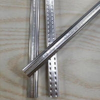 Barres d'espacement en alliage d'aluminium pour vitrage double, accessoires pour fenêtres