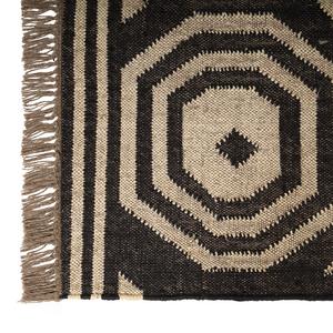 Tapis de jute en laine Kilim Premium motif géométrique tapis tissé à la main pour intérieurs de maison élégant pour salon chambre salle à manger - Product Image 4