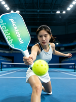 Raquette de pickleball en fibre de carbone approuvée USAPA, noyau en nid d'abeille de 16 mm, logo personnalisé, vente en gros, raquette d'entraînement pour adultes