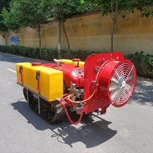 Maquinaria agrícola equipada <span class=keywords><strong>con</strong></span> corte de césped, zanco, cresta, irrigación rotativa, fertilización, plataforma de transporte - Product Image 3