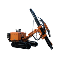 Machine de forage minière, foreuse à trous de surface, foreuse DTH avec compresseur diesel