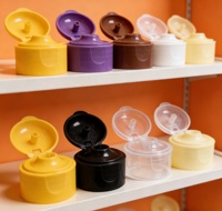 24/410 20/410 28/410 Bouchons à clapet en plastique-aluminium plaqué or et argent pour flacons cosmétiques