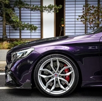 Film de protection vinyle Liquid Metal Midnight Purple anti-rayures, adapté à tous les véhicules et motos, film de changement de couleur pour voiture
