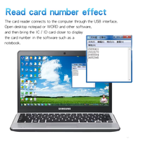 Lector de Tarjetas Inteligentes Secukey, Sistema de Control de Acceso Sin Contacto, Opcional 125KHz/13.56MHz M1 RFID USB NFC, Lector de Tarjetas USB NFC para Windows