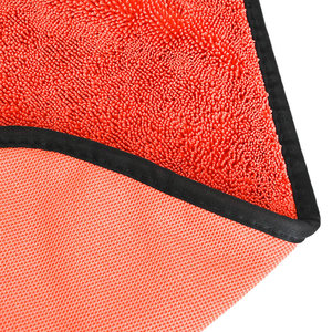 Car Wash <b>Towel</b> Microfiber <b>Extra</b> Thick Coral Fleece <b>Large</b> Absorbent For Vehicle Cleaning - Product Image 1