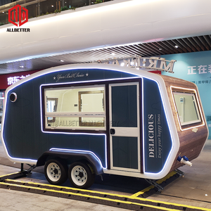 Custom קפה בית קרח קרם משאית נייד מזון ואן נייד פיצה מזון קרוואן מיץ טאקו משאית חם כלב Stand מותאם אישית - Product Image 4