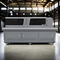 Imprimante UV industrielle à passage unique, automatisée, haute productivité pour carton ondulé