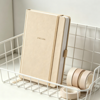Cuaderno Personalizable de Tapa Dura Cosida con Cubierta de PP, Papel Ecológico, Logotipo Personalizado y Planificador para Uso en Oficina