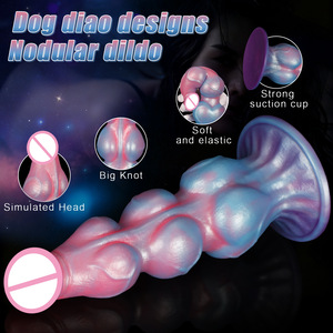 Dildo de Silicona con Forma Realista de Múltiples Nudos, Tapón Anal Flexible, Masajeador Íntimo Unisex, Juguete de Placer para Adultos, Seguro para el Cuerpo - Product Image 3