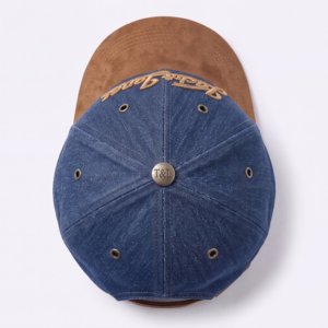 Gorras de Béisbol Personalizadas al por Mayor con Logotipo Bordado en 3D, Gorra de Mezclilla de 6 Paneles con Visera de Gamuza, Fabricante de Gorras - Product Image 5