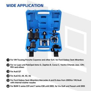 6 pezzi universale tergicristallo braccio estrattore Kit strumenti di rimozione estrattore per A.U.D.I <span class=keywords><strong>P</strong></span>.<span class=keywords><strong>O</strong></span>.<span class=keywords><strong>R</strong></span>.S.C.H.E B.M.W F.<span class=keywords><strong>O</strong></span>.<span class=keywords><strong>R</strong></span>.D b.e.n.n.z H.<span class=keywords><strong>O</strong></span>.N.D.A - Product Image 2
