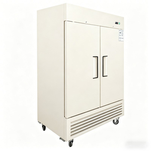 Congelador Vertical para Servicio de Alimentos, Gran Capacidad, Doble Puerta, Acero Inoxidable, Gabinete de Refrigeración Comercial - Product Image 6
