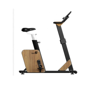 Vélo d'exercice commercial N12U-T en acier noir chêne, 400W max, écran TFT 10,1'', sans fil, résistance à 16 niveaux, mesure du rythme cardiaque - Product Image 2