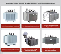 Transformateur triphasé économique de 1000 kVA à bobinage en aluminium, immergé dans l'huile, pour réseaux industriels et projets solaires 35 kV 10 kV