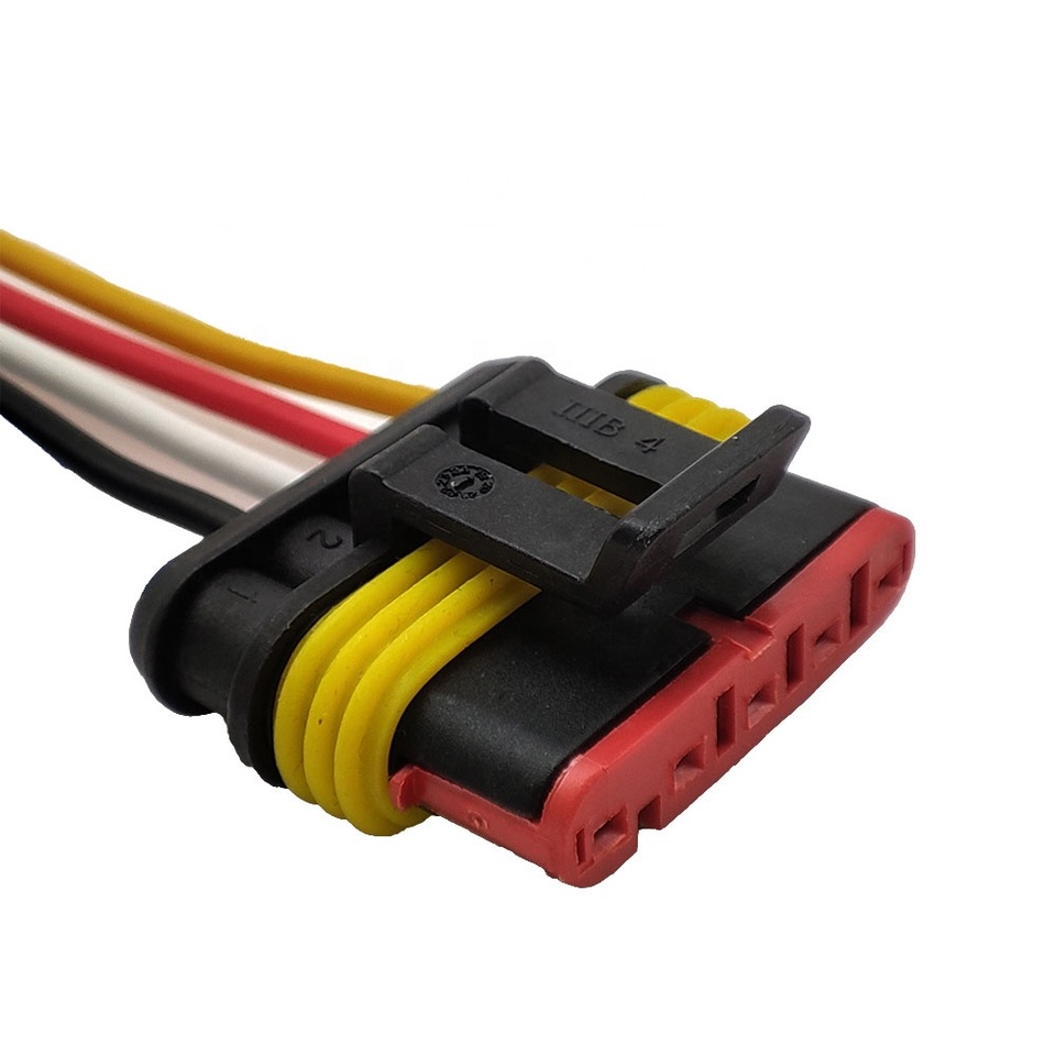 Tc 105.1088 282089-1 5Way Flashlight Rear Lantern Connector Plug Harness For Randon War