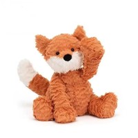 Poupées britanniques JC Série Wave Lion Singe Hippopotame Chiot Renard Peluche Courte en Coton PP 31-50cm 4-6 Ans Façonnage du Visage et des Cheveux