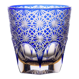Geprägtes Schnitzglas Doppel wand Gokiriko Schnaps <span class=keywords><strong>glas</strong></span> Hand geschnittene farbige japanische Sake Cups - Product Image 5