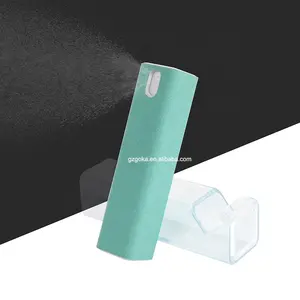 Mini spray de limpeza de tela, limpador de tela 2 em 1 com comprimento médio para limpeza e limpeza para telefones celulares com fórmula natural