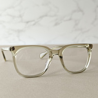 2024 mode acétate lunettes optiques solide motif rectangle montures de lunettes dans des couleurs de mode populaires