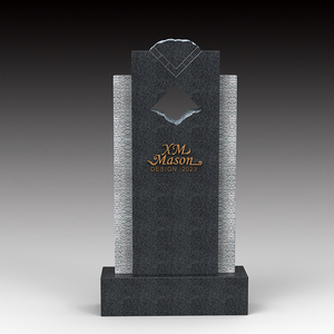 Italie Antique granit droit funéraire Grabstein Monument utilisé pierre tombale en gros à vendre - Product Image 4