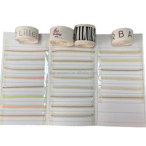 PANO 3/8 <strong>Inch</strong> 10mm Ivory Stitched Herringbone Twill <strong>Cotton</strong> Ribbon Garment Accessories Fabric Double Face Styles for Home Decor - Product Image 4