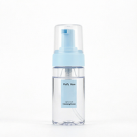 120ml 150ml 200ml Botol Kosmetik Plastik PET Kosong dengan Pompa Dispenser untuk Lotion Perawatan Kulit dan Pembersih Wajah