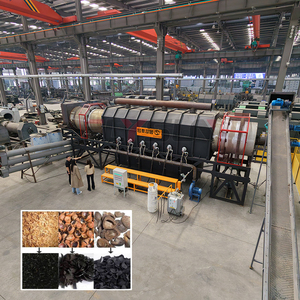 Charcoal Carbonization Furnace Sawdust Rice Husk Wood Chips Biochar Reactor with Continuous Feeding System - Product Image 1