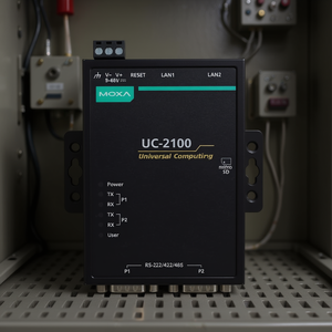 Computadora Industrial Mini Din Rail Moxa UC-2111-LX con Puertos Rs232, 422, 485 y Ethernet - Product Image 3