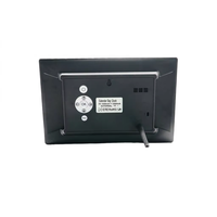 Reloj Electrónico ZKM CK-100-STD de 10 Pulgadas de Plástico ABS con Resolución de 1024x600, Reproducción de Audio MP3 y Video MP4/AVI