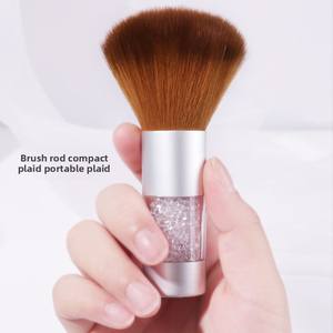 Brocha de Uñas Profesional de Acrílico y Nailon con Descuento, Herramienta de Manicura con Función de Limpieza de Polvo, Brocha de Maquillaje Colorida - Product Image 4