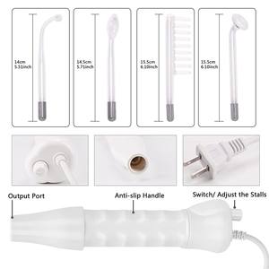 <span class=keywords><strong>Baguette</strong></span> haute fréquence pour machine faciale, machine haute fréquence portable avec 4 tubes-rouge - Product Image 5