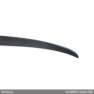For 5 Series G30 G38&M5 F90 P Style Carbon Fiber <b>Rear</b> <b>Spoiler</b> Trunk Wing 2016-2023 - Product Image 5