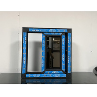 Ventana Corredera Moderna de PVC con Doble Acristalamiento, Horizontal, de Tamaño Pequeño, para Exteriores, Hoteles, Salas de Estar, Escaleras, Cocinas, Sótanos, con Certificación CE