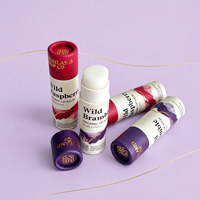Tube en papier Kraft Push-up biodégradable pour emballage de déodorant solide et baume naturel