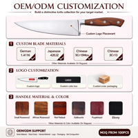 Couteau Santoku multifonction de 7 pouces en acier inoxydable 3Cr13 avec manche ergonomique en bois, conçu pour une utilisation longue durée
