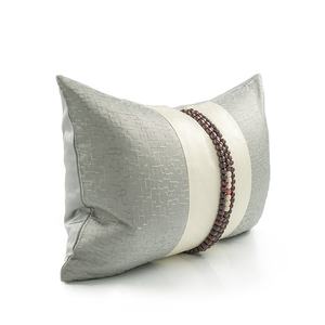 <span class=keywords><strong>Housse</strong></span> <span class=keywords><strong>de</strong></span> <span class=keywords><strong>coussin</strong></span> imprimée, taie d'oreiller décorative bohème, avec perles <span class=keywords><strong>de</strong></span> bouddha, décoratives, taille 12x20 pouces, multicolores, exportation - Product Image 2