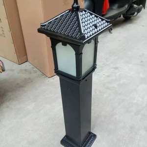 เสาไฟสวนอลูมิเนียม หลอดไฟ LED สำหรับภายนอกอาคาร IP54 รับประกัน 2 ปี - Product Image 3